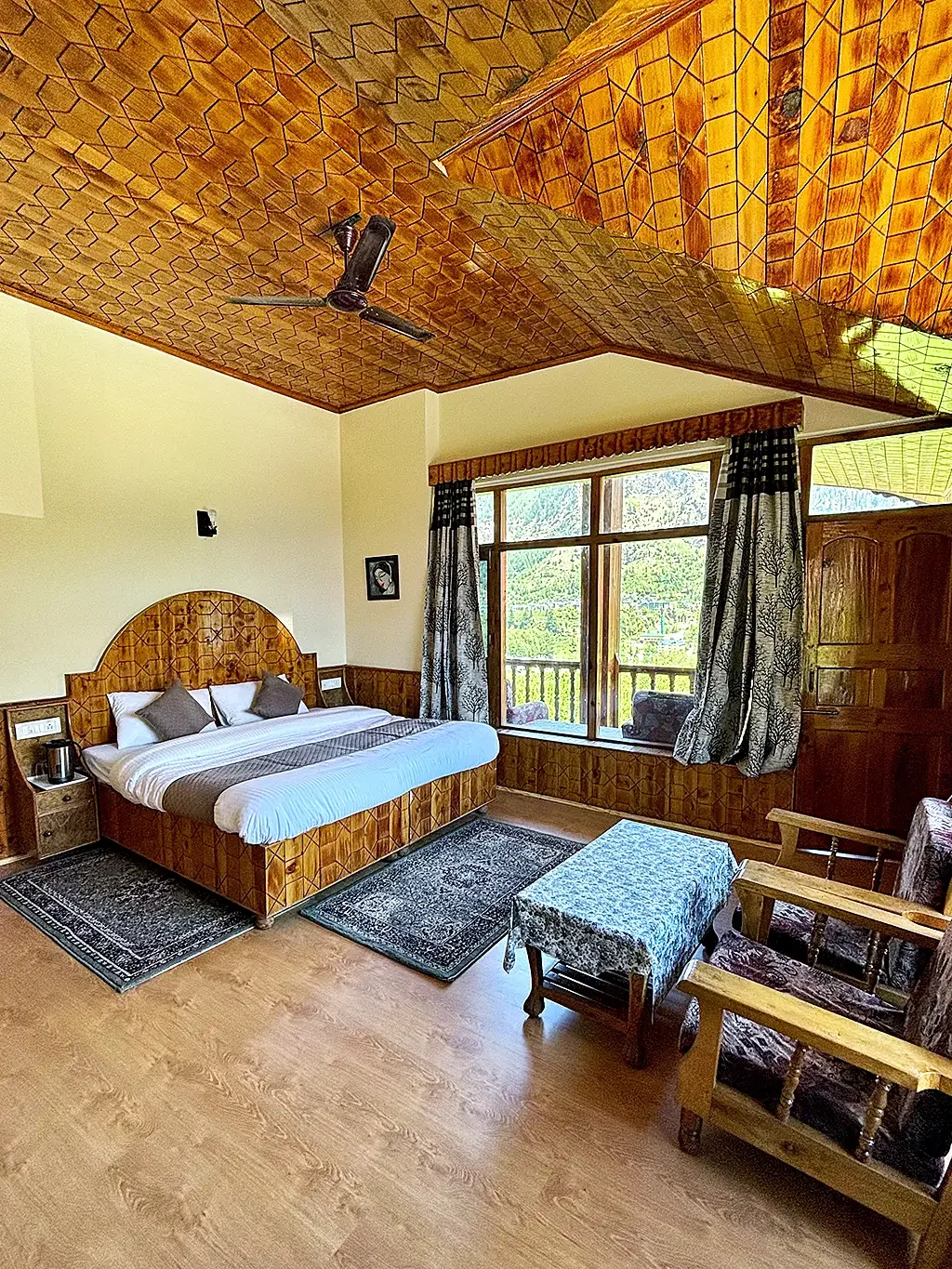 Vardhan Villa bedroom interior